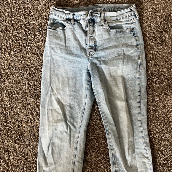 Sky Hi Straight Light Wash Jeans - Picture 2 of 3